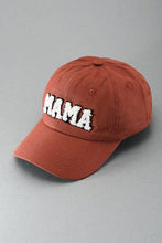 Load image into Gallery viewer, WASHED SHERPA MAMA BASEBALL CAP 40HW701: WASHED DENIM BLUE