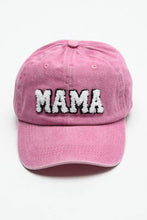 Load image into Gallery viewer, WASHED SHERPA MAMA BASEBALL CAP 40HW701: WASHED DENIM BLUE