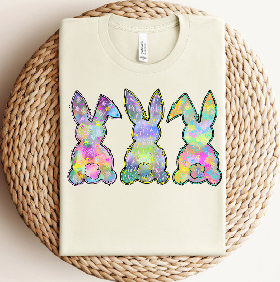 Tie Dye Bunnies