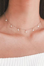 Load image into Gallery viewer, 18K STAINLESS STEEL TARNISH FREE STAR NECKLACE | 80N756: GOLD
