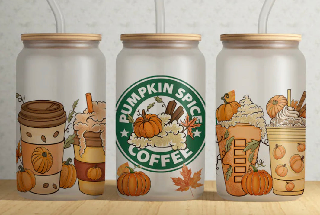 Pumpkin Spice Coffee Cup