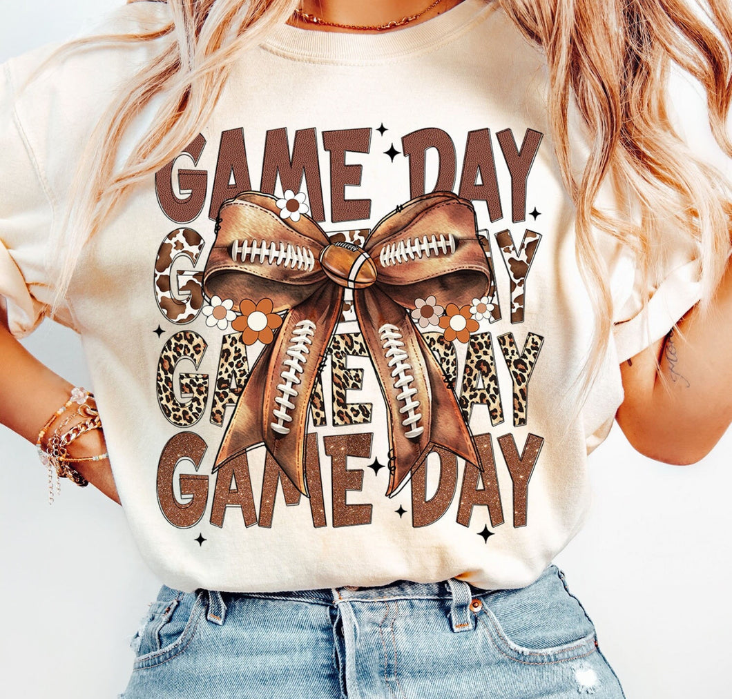 Retro Game Day Football