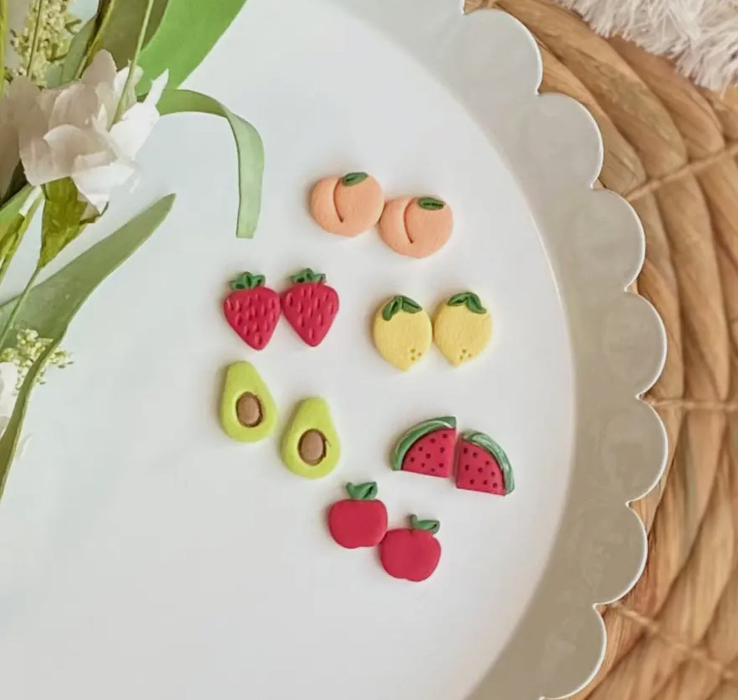 Fruit Stud Earrings