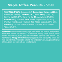 Load image into Gallery viewer, Maple Toffee Peanuts *AUTUMN COLLECTION*
