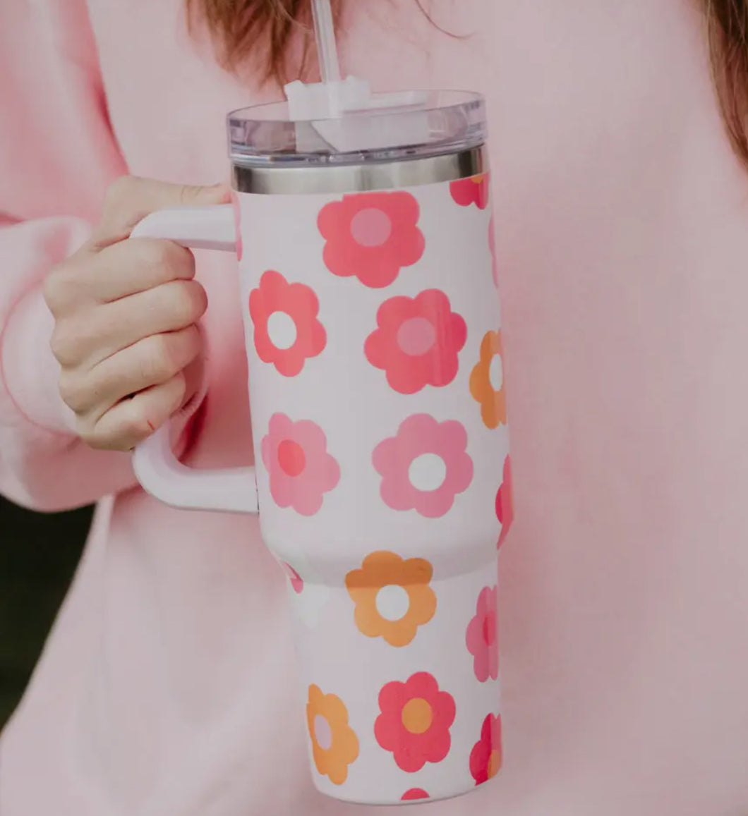 Bouquet Flowers Tumbler