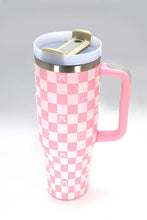Load image into Gallery viewer, 40oz STAINLESS STEEL TUMBLER BOW | TB40OZ: BOW DITSY OFF WHITE
