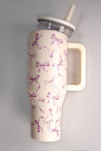 Load image into Gallery viewer, 40oz SPILL FREE STAINLESS STEEL VACUUM TUMBLER | DT1206UV: BLUEBERRY DUSTY BLUE
