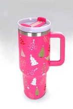 Load image into Gallery viewer, 40oz STAINLESS STEEL TUMBLER CHRISTMAS | TB40OZ: XMAS NUTCRAKER FUCHSIA
