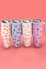 Load image into Gallery viewer, 40oz SPILL FREE STAINLESS STEEL VACUUM TUMBLER | DT1206UV: BLUEBERRY DUSTY BLUE
