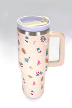 Load image into Gallery viewer, 40oz STAINLESS STEEL TUMBLER CHRISTMAS | TB40OZ: XMAS NUTCRAKER FUCHSIA
