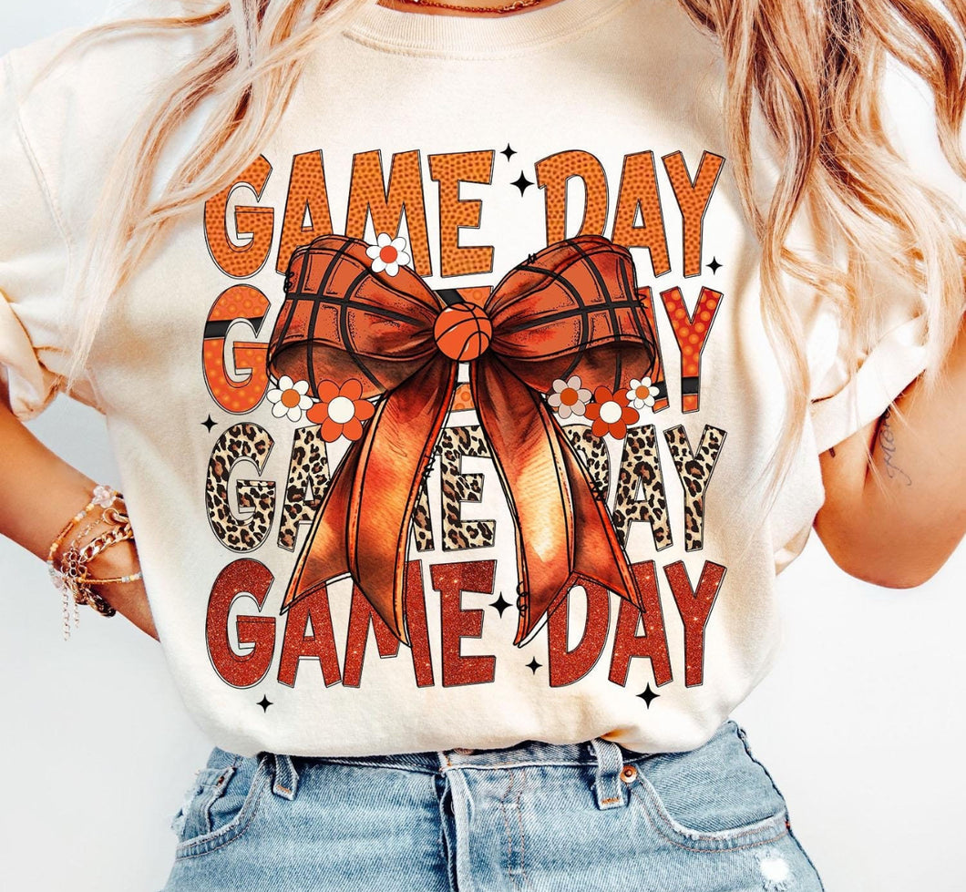 Retro Game Day Basketball