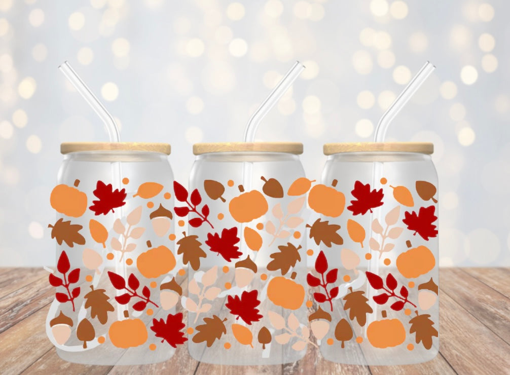 Fall Leaves Cup