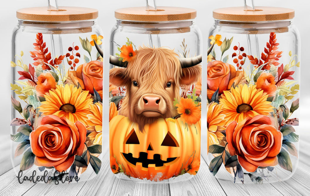 Pumpkin Cow Cup