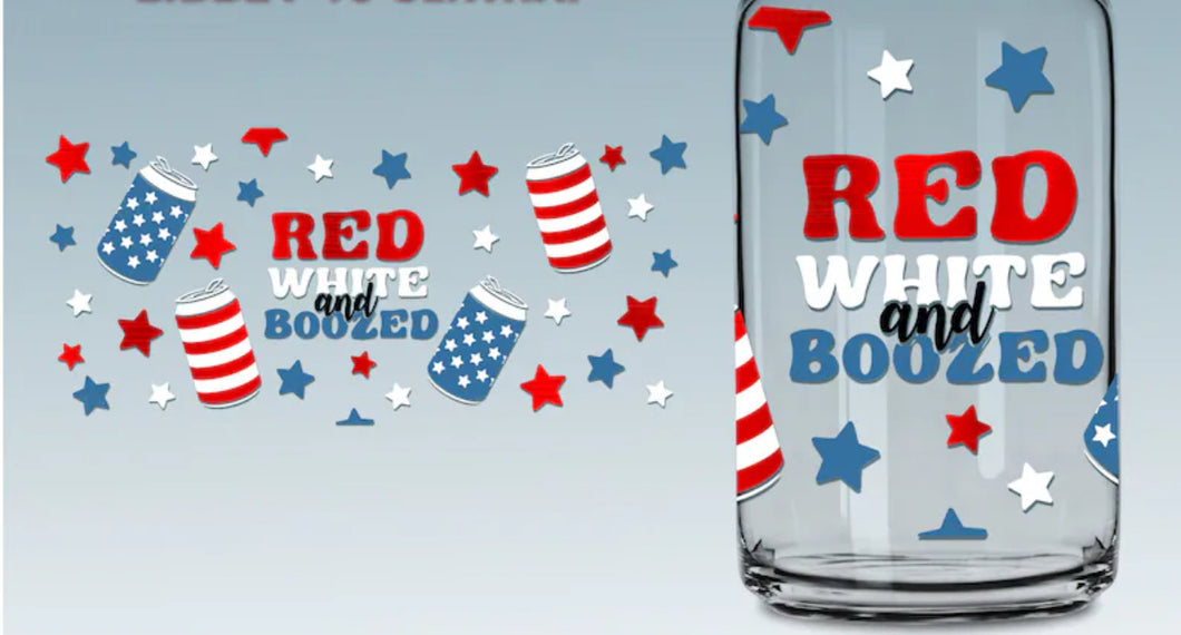 Red White & Boozed Cup