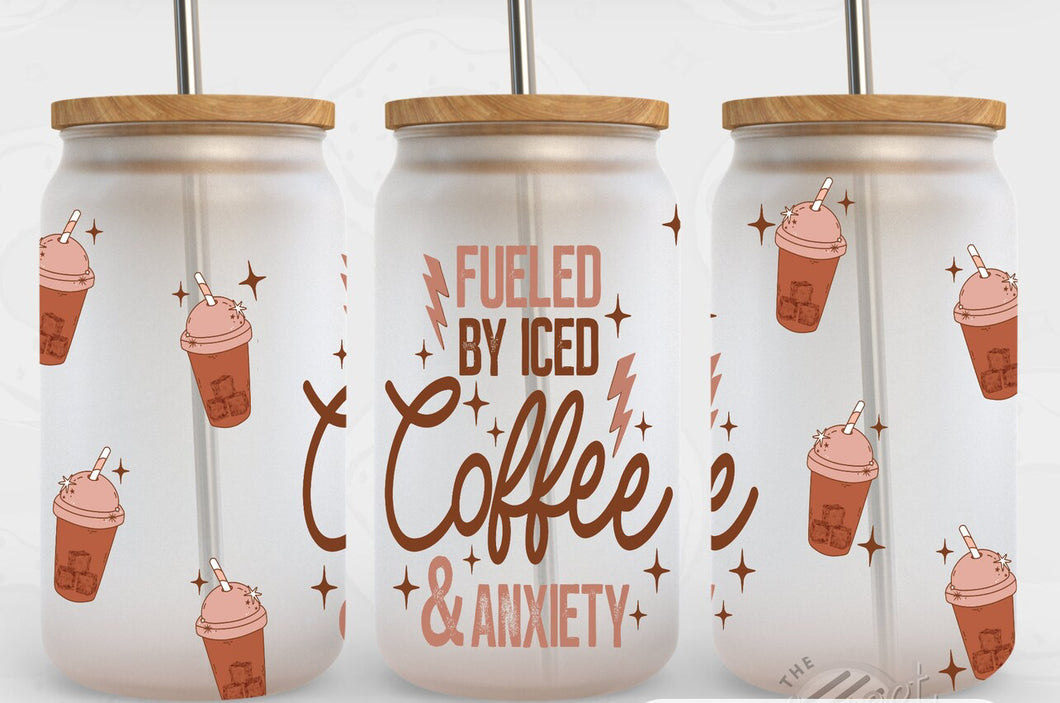 Iced Coffee and Anxiety Cup