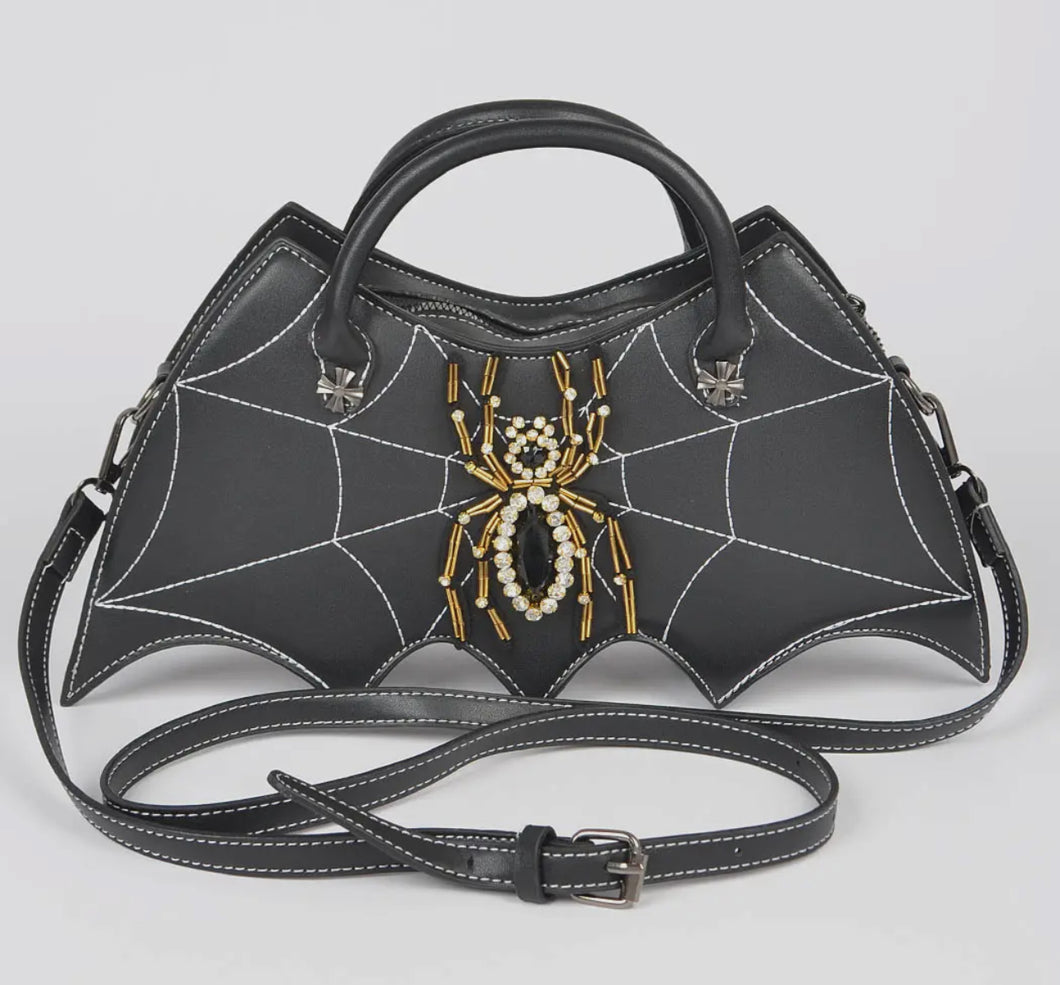 Spider Embel Purse