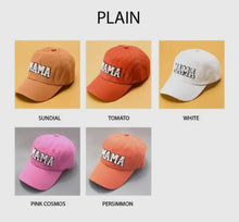 Load image into Gallery viewer, Mama Patch Hat (leave color at checkout notes)
