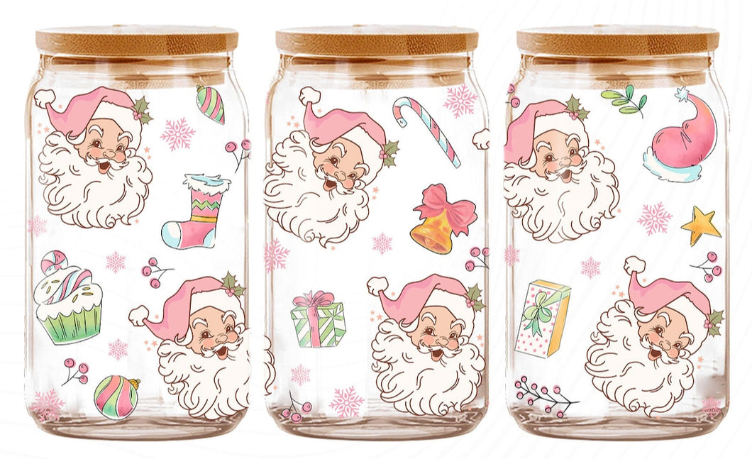 Pink Santa Cup