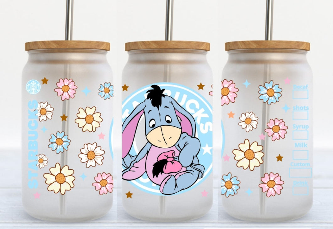 Flowers & Eeyore Cup