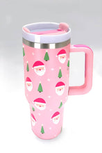 Load image into Gallery viewer, 40oz STAINLESS STEEL TUMBLER CHRISTMAS | TB40OZ: XMAS NUTCRAKER FUCHSIA
