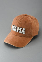 Load image into Gallery viewer, WASHED SHERPA MAMA BASEBALL CAP 40HW701: WASHED DENIM BLUE
