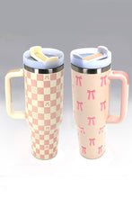 Load image into Gallery viewer, 40oz STAINLESS STEEL TUMBLER BOW | TB40OZ: BOW DITSY OFF WHITE

