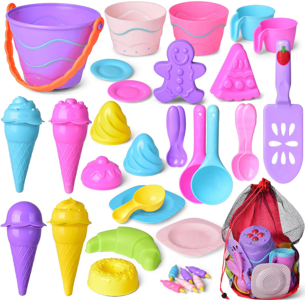 Icecream Beach Sand Molds Toys