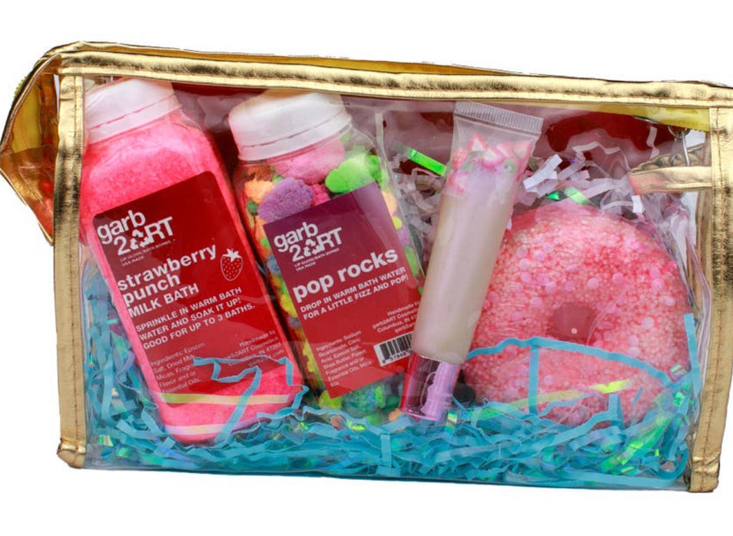 Strawberry Bath Set