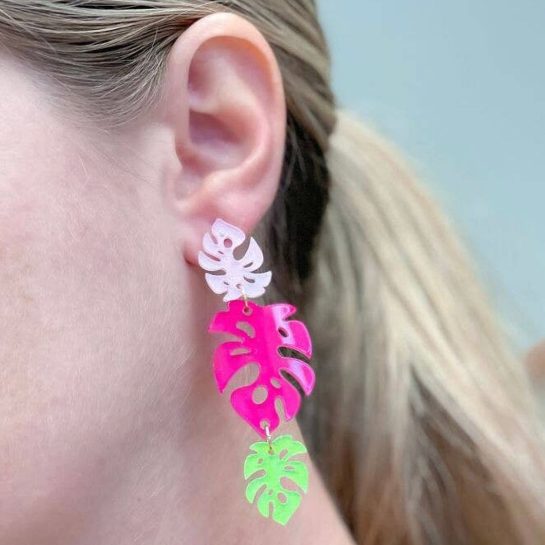 Palm Dangle Earrings