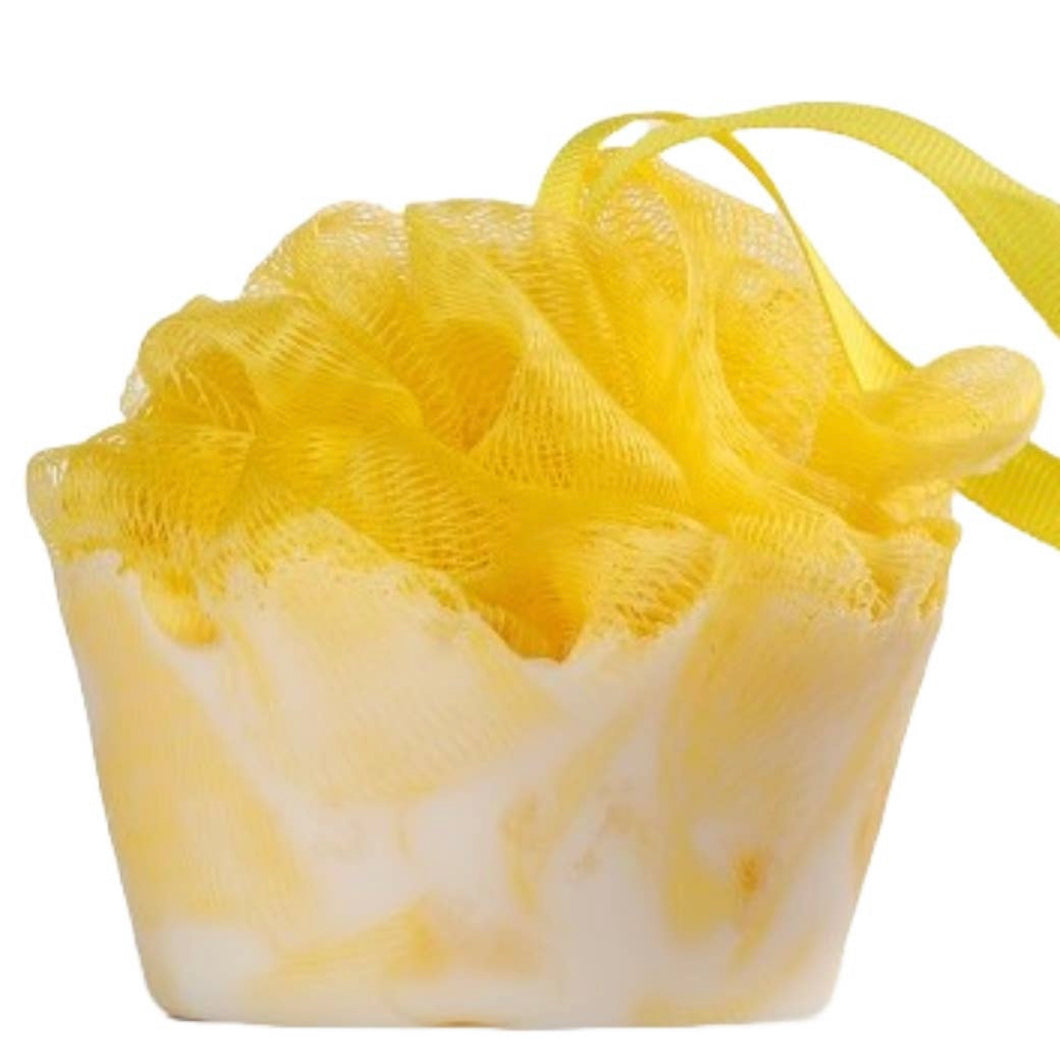 Pineapple Whip Soap n Pouf