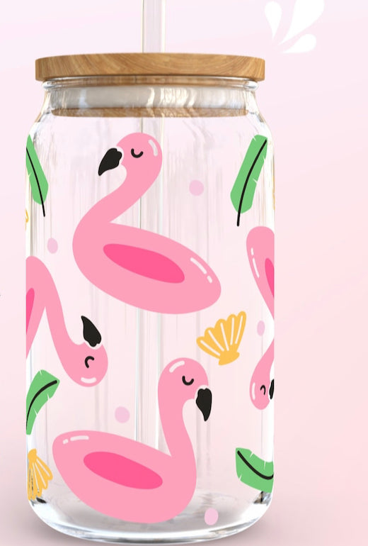 Flamingo Floaty Cup