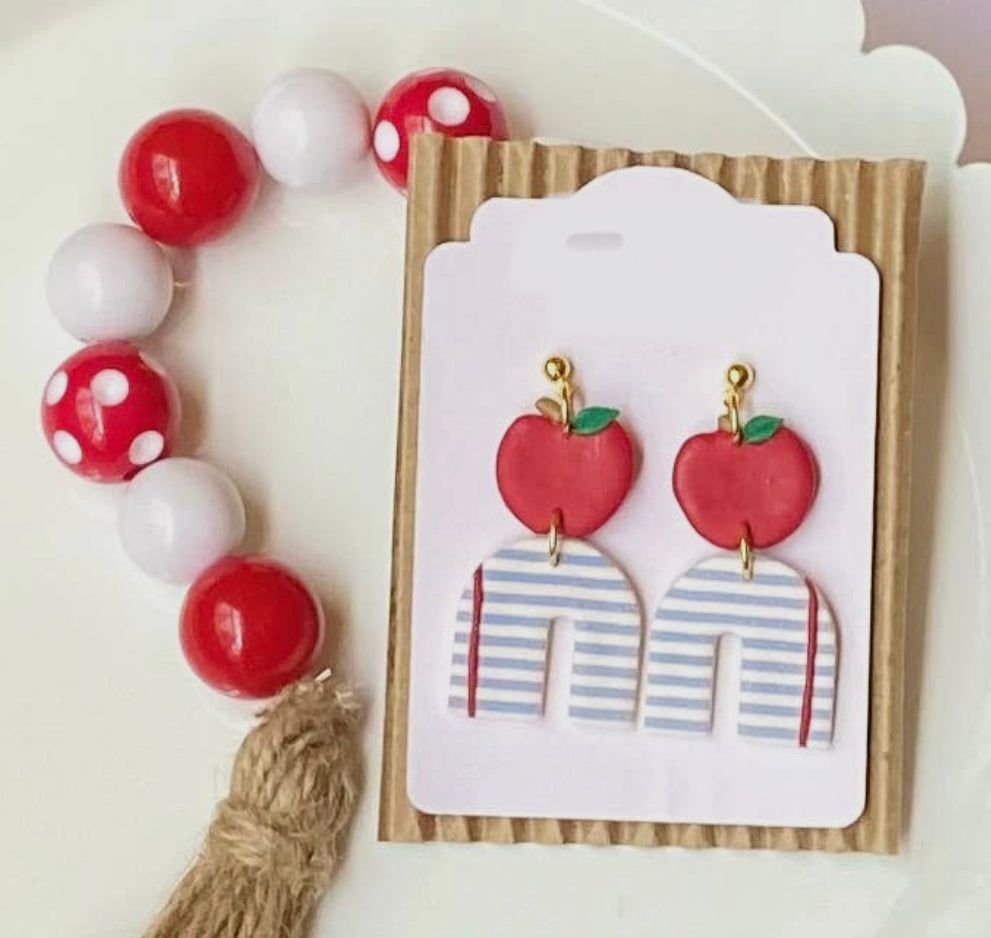 Notebook Arch Earrings