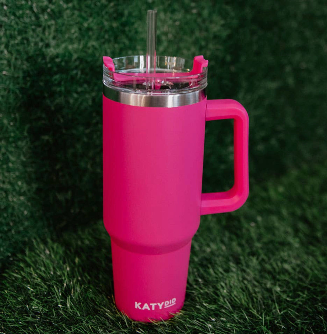 Hot Pink 40oz Tumbler