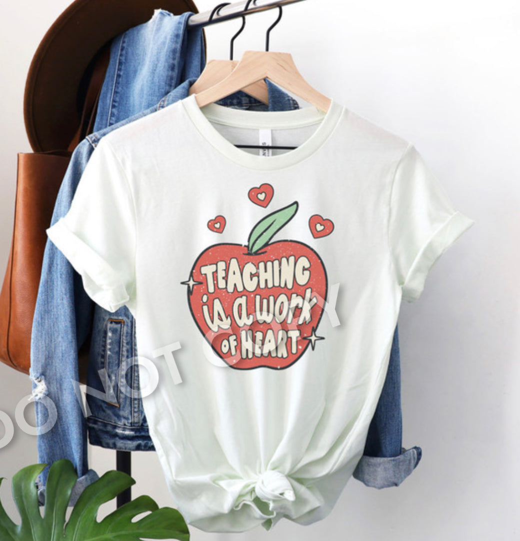 Teacher is a Work of Heart