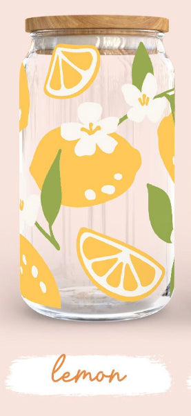 Floral Lemon Cup