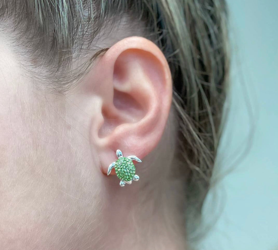 Sea Turtle Stud Earrings