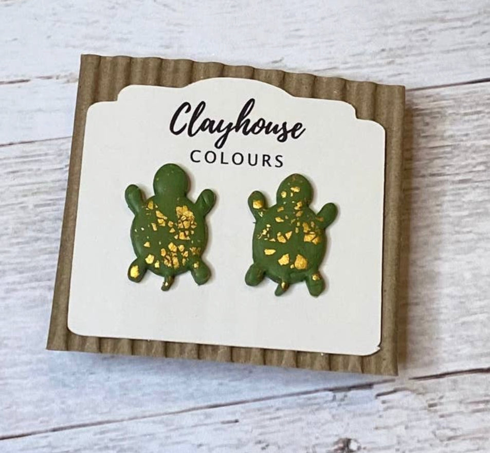 Turtle Stud Earrings