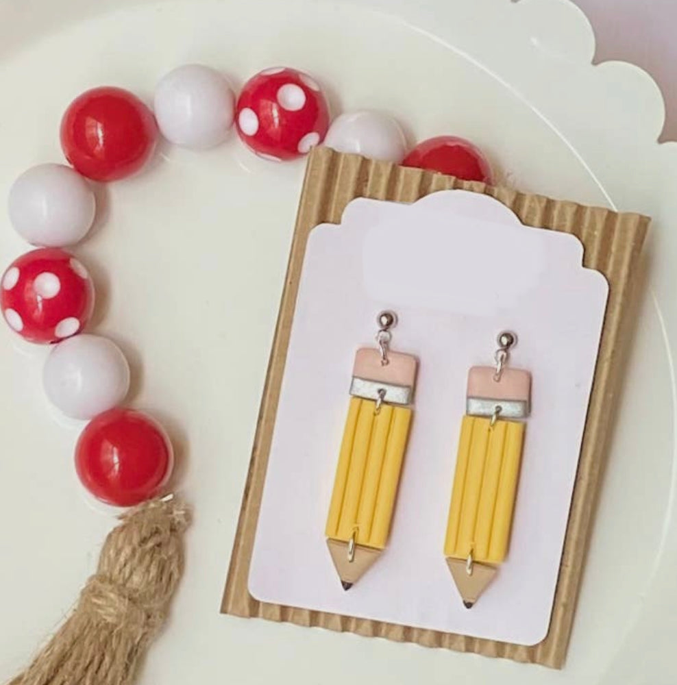 Pencil Earrings