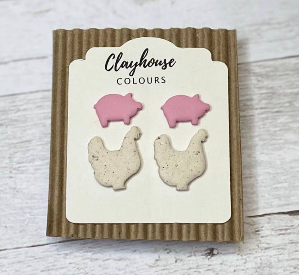 Farmhouse Stud Earrings