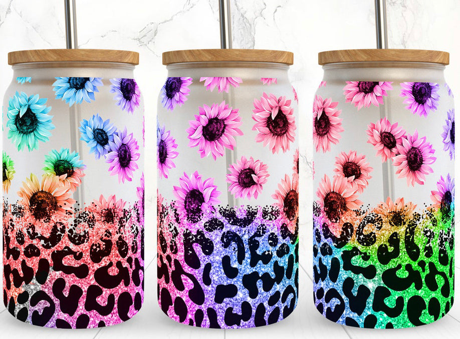 Cheetah Flower Neons Cup