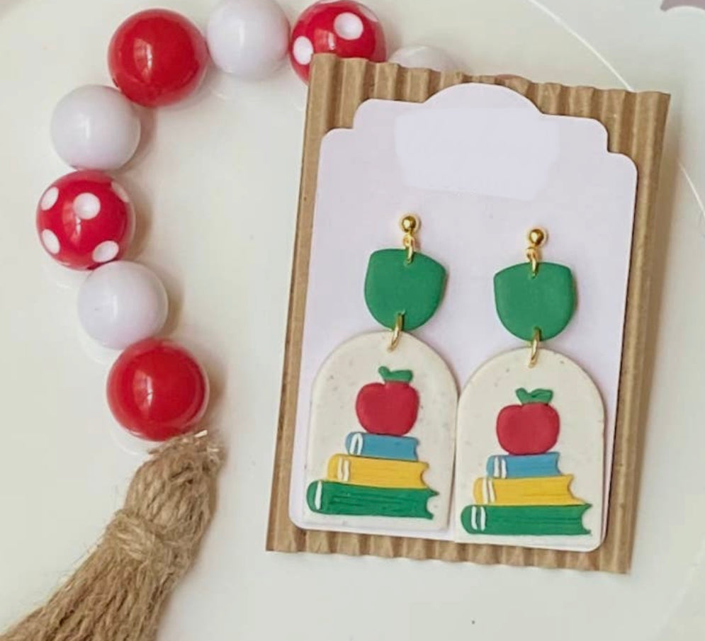 Books Earrings