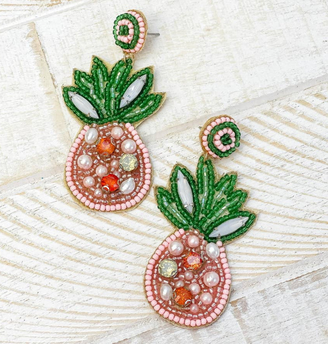 Beaded Pearl Pineapple