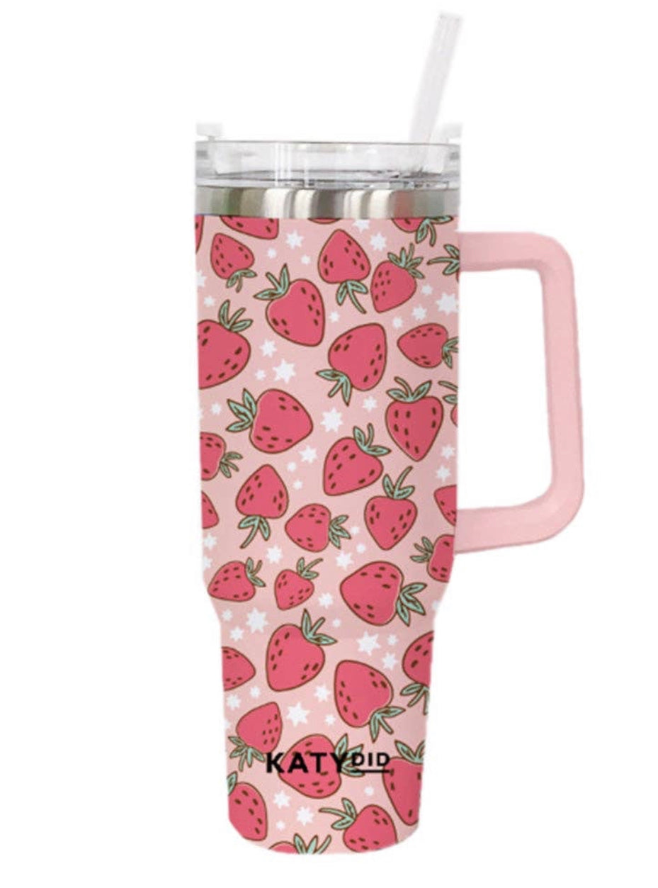 Strawberry 40oz Tumbler