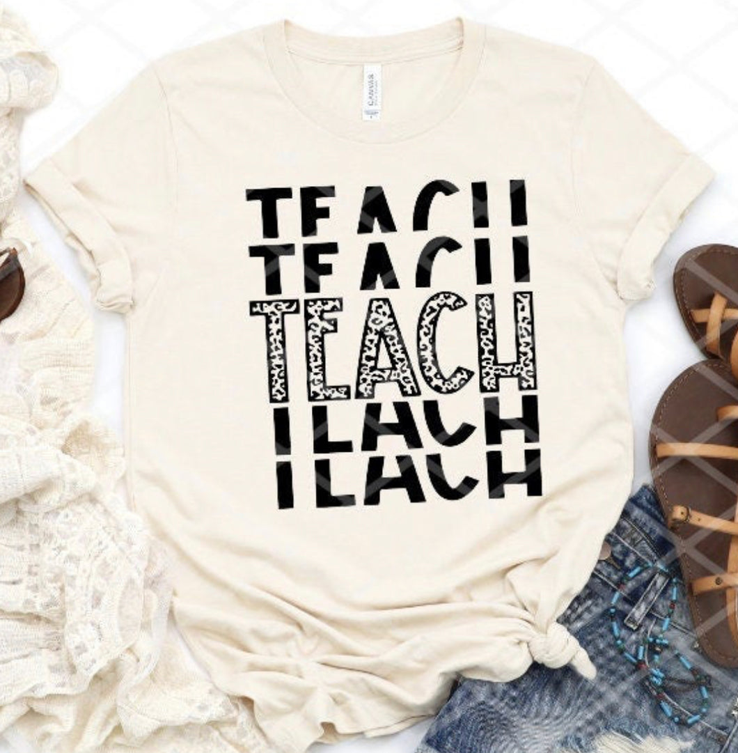 Stacked Teach TShirt