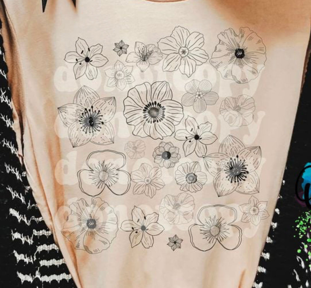 Flowers on Flowers TShirt