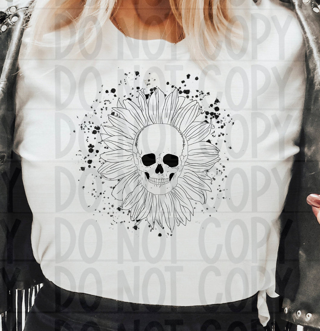 Daisy Skull TShirt