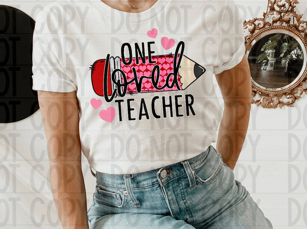 One Loved Teacher TShirt