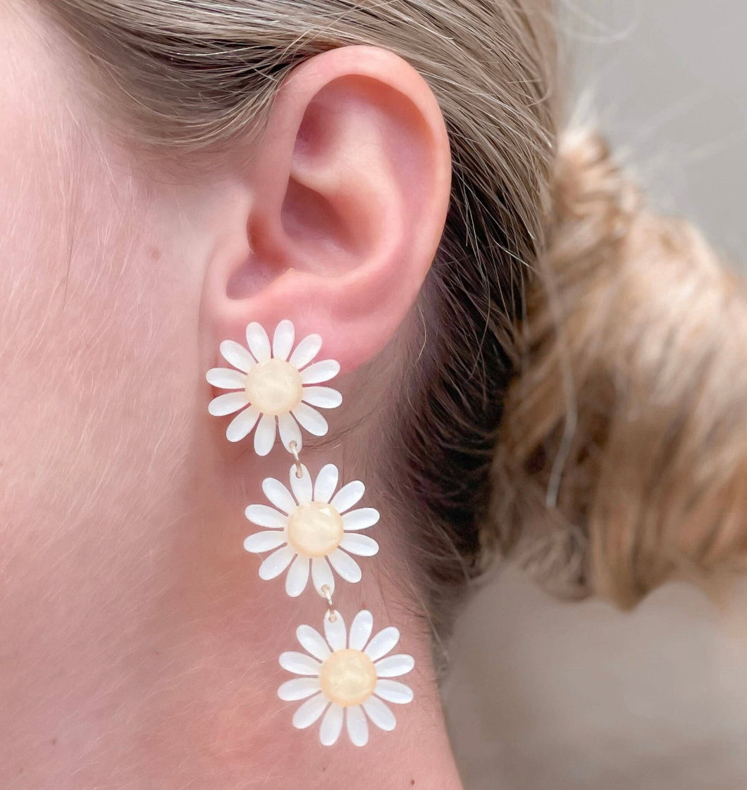 Daisy Trio Earrings