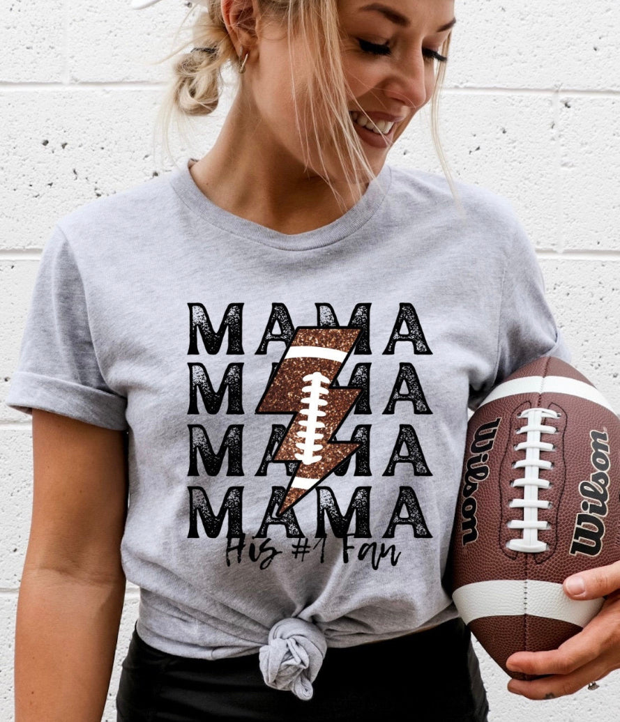 Football Mama x3 Shirt