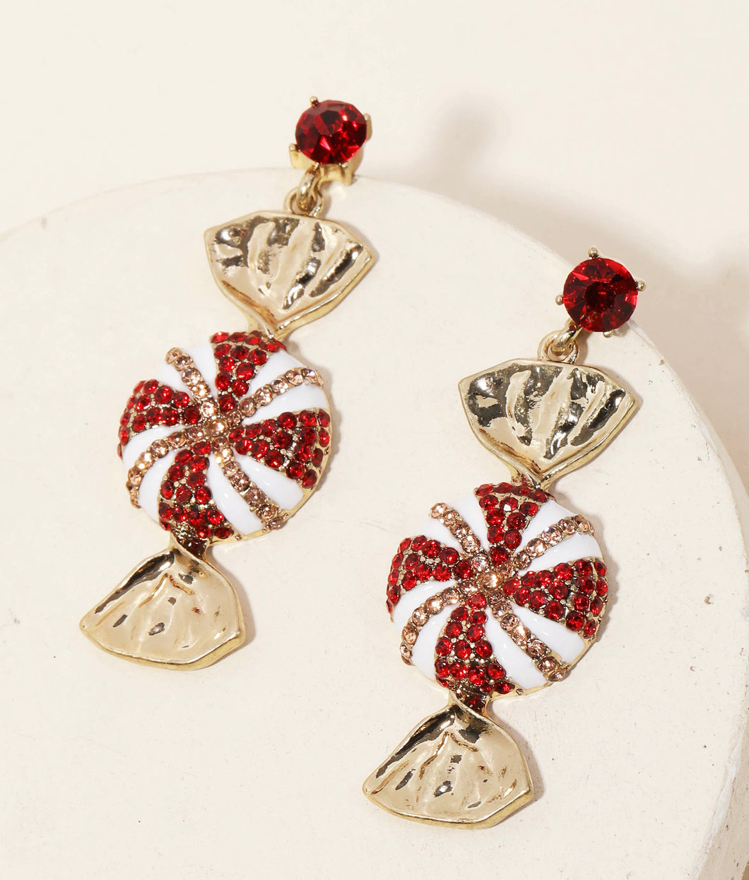 Christmas Candy Earrings